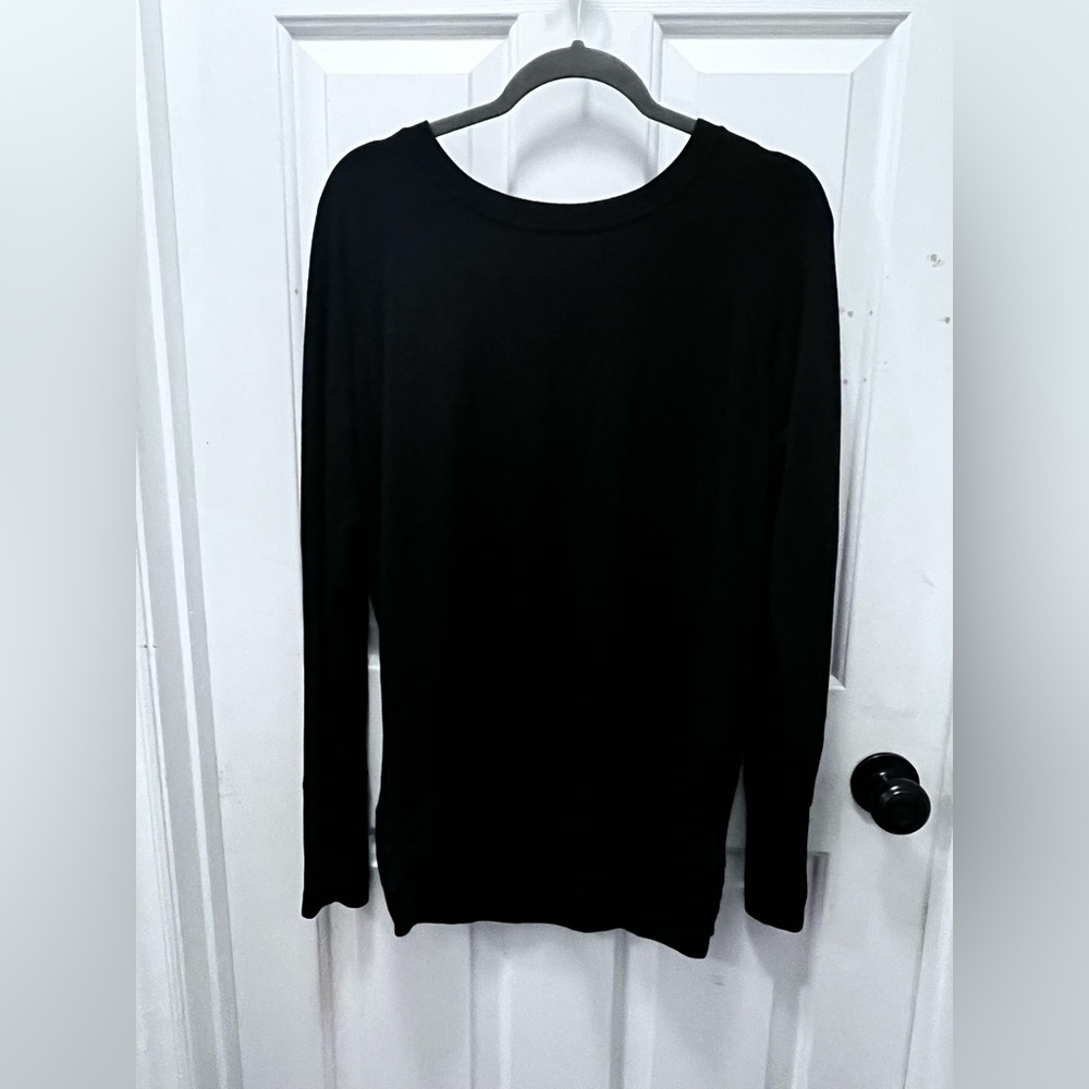 VGUC ATHLETA Studio Cinch Sweatshirt - Black - Sz Medium